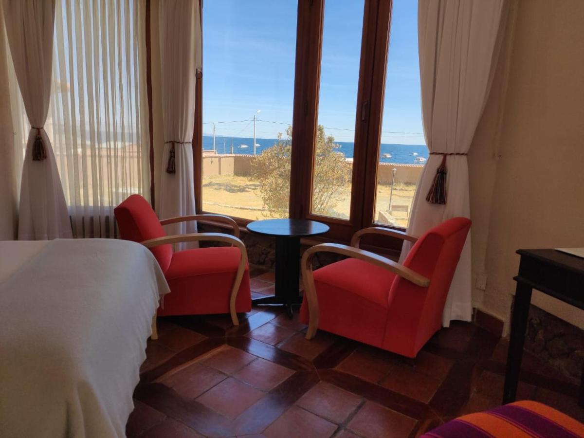 Hotel Rosario Lago Titicaca Copacabana  Exterior foto