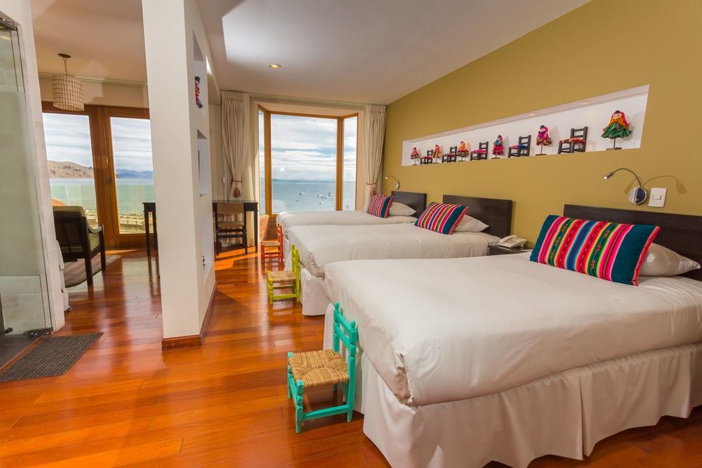 Hotel Rosario Lago Titicaca Copacabana  Exterior foto